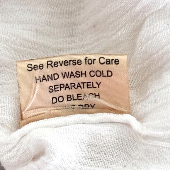 Free People Sz XL Off-White Victorian Lace Overlay Jacket known as the Penelope - Picture 7 of 7